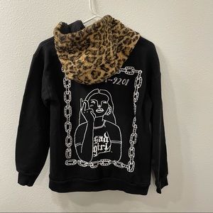 Forever 21 miyuki hazem hoodie haze black small black hoodie forever 21 hoodie